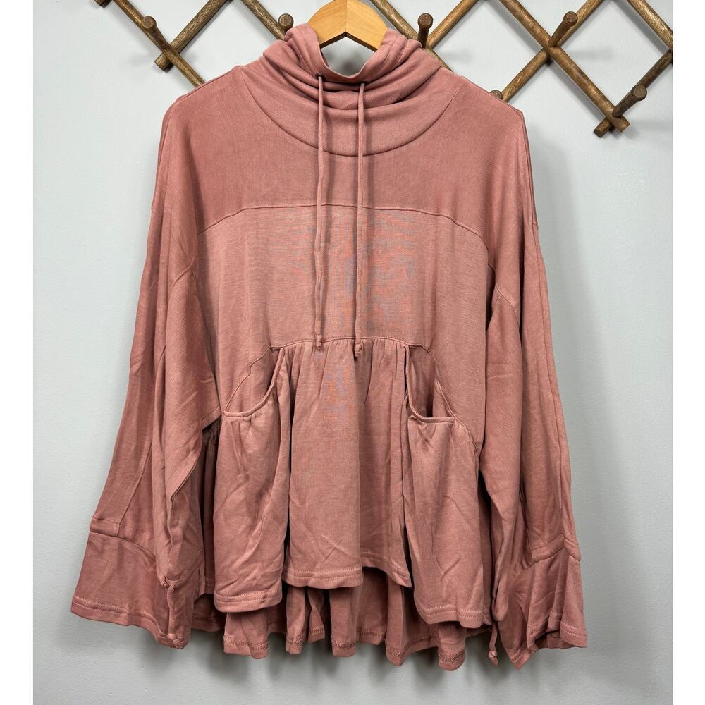 Free People Movement Early Riser Sweater in Wind Blushed Size XS